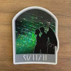 Starfall Rhys and Feyre ACOTAR, 3-inch Holographic Sticker