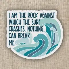 Nothing Can Break Me ACOTAR Quote Sticker