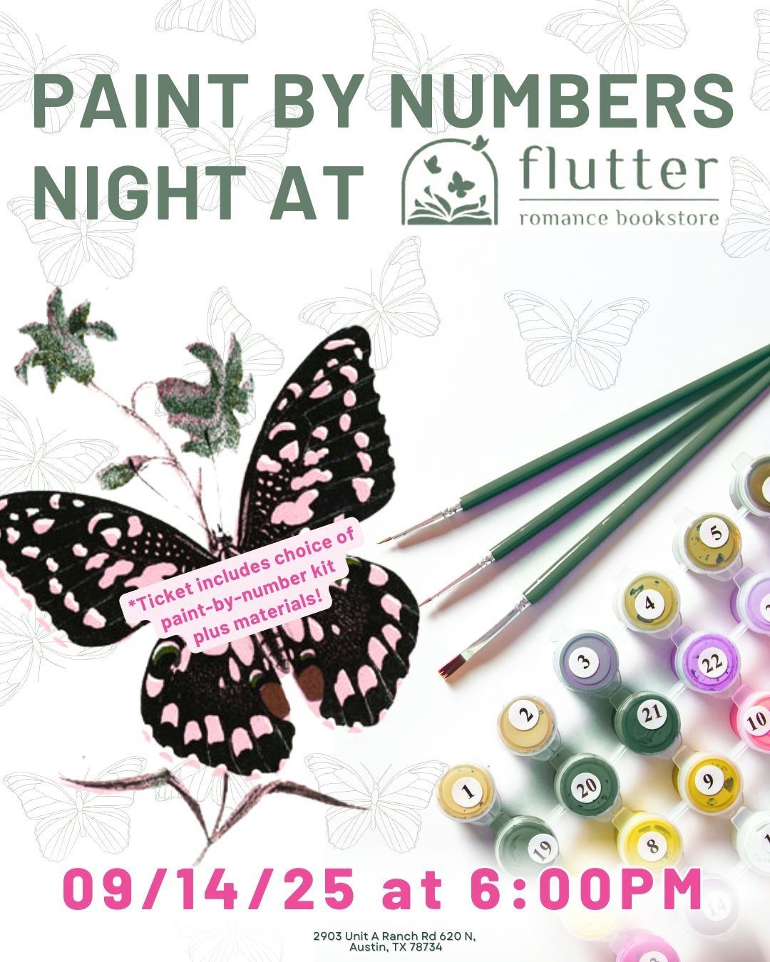 Paint by Number Night at Flutter (9-14-25)