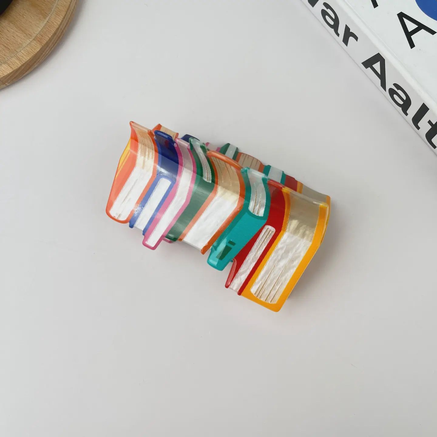 Book Hair Clip, Colour: A