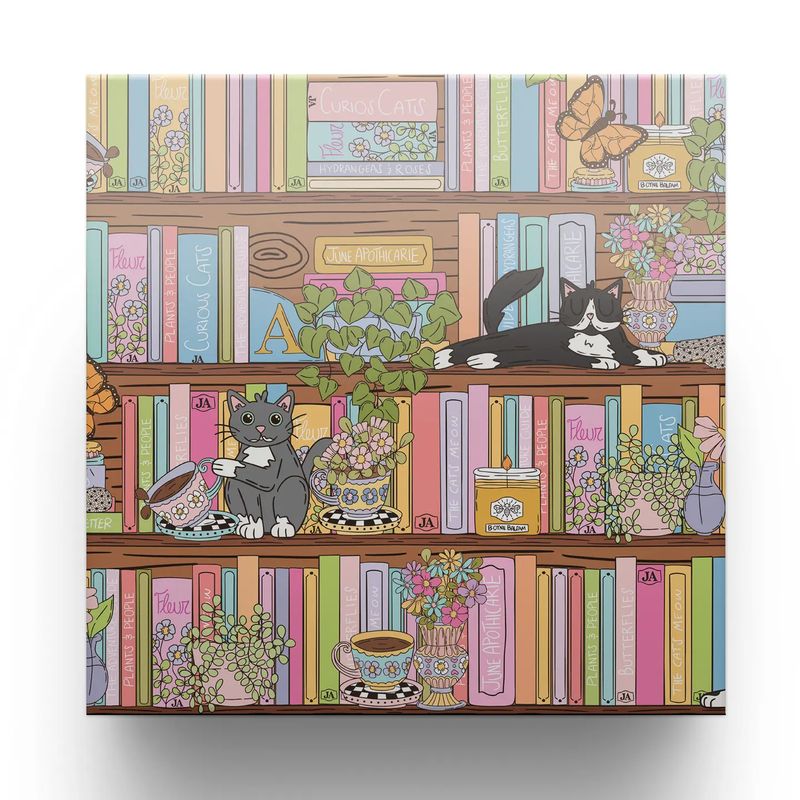 The Bookshelf Absorbent Coasters