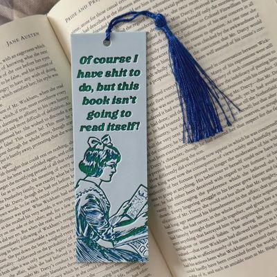 This Book Isn&#39;t Going To Read Itself 3D Bookmark