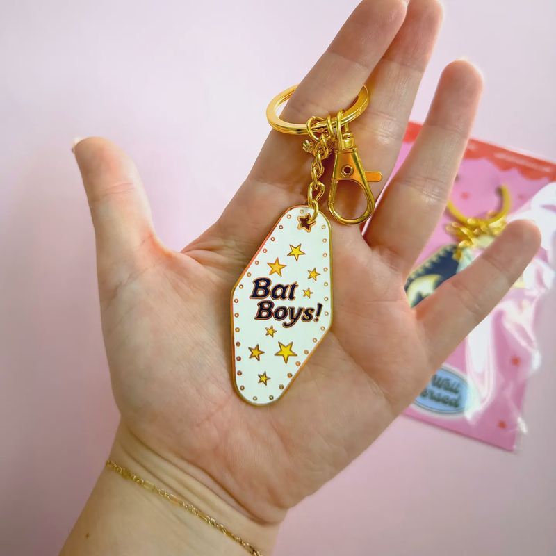 Bookish | Romantasy Keychain - Bat Boys