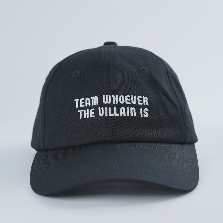Team Villain  Bookish Baseball Hat