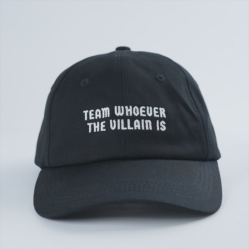 Team Villain  Bookish Baseball Hat