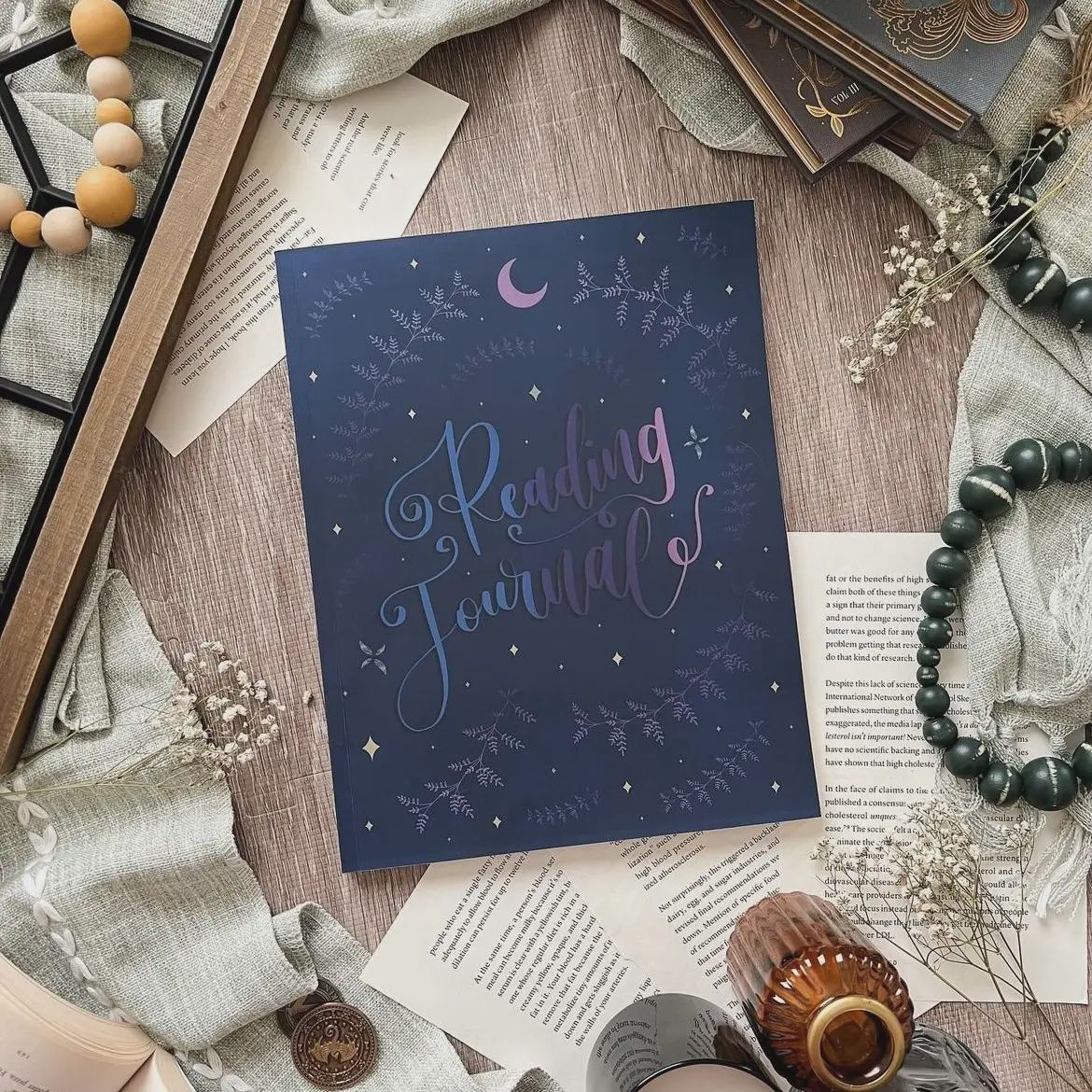 Reading Journal, Book Journal, Review Journal, Book Tracker