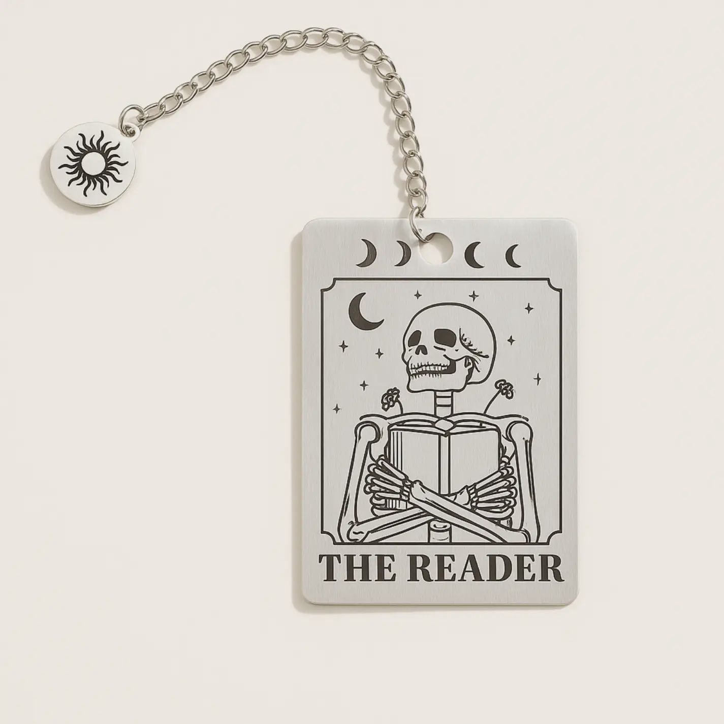 The Reader Bookmark Metal