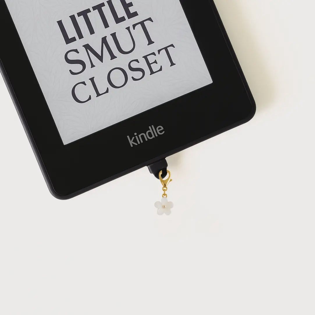 Kindle Dust Plug White Flower