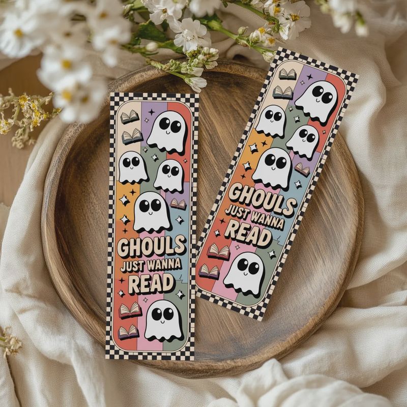 Retro Ghost Bookmarks Part 2