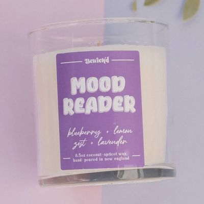 Mood Reader Candle - Book-Inspired Luxury Coconut Apricot Wax