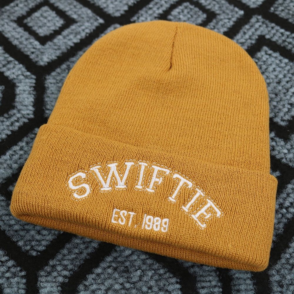 Swiftie Embroidered knitted beanie Taylor Swift knitted hat