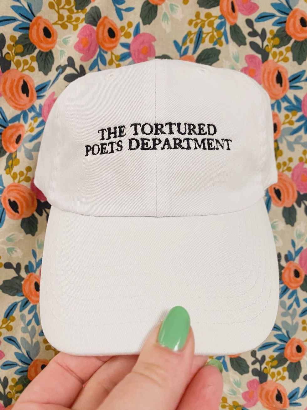 The Tortured Poets Department Relaxed Fit Hat