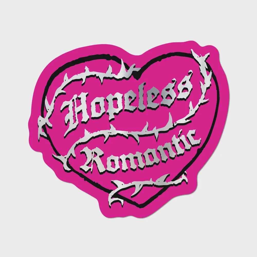 Hopeless Romantic by Apply - Die-Cut Sticker (Valentines)