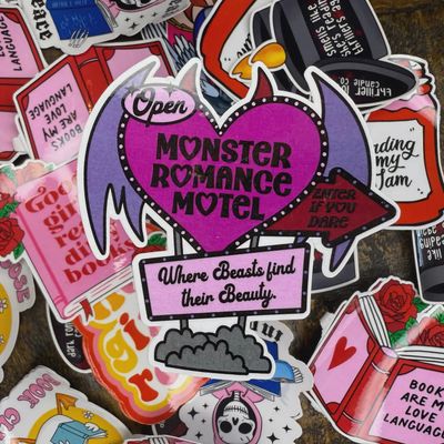 Monster Romance Motel Sticker