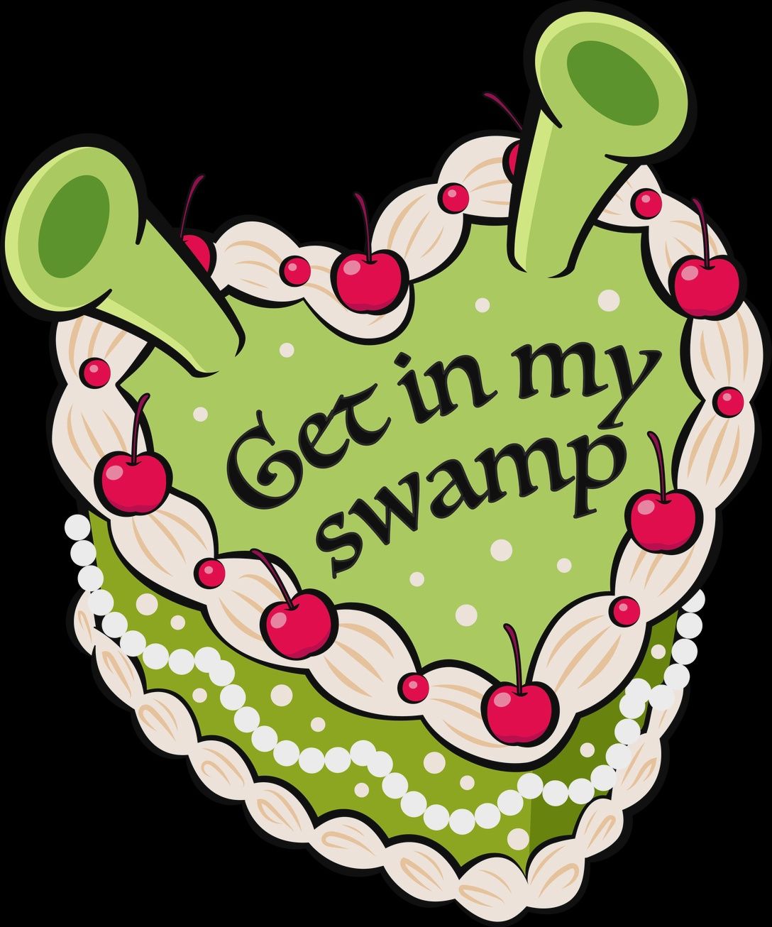 Get In My Swamp 3in Sticker