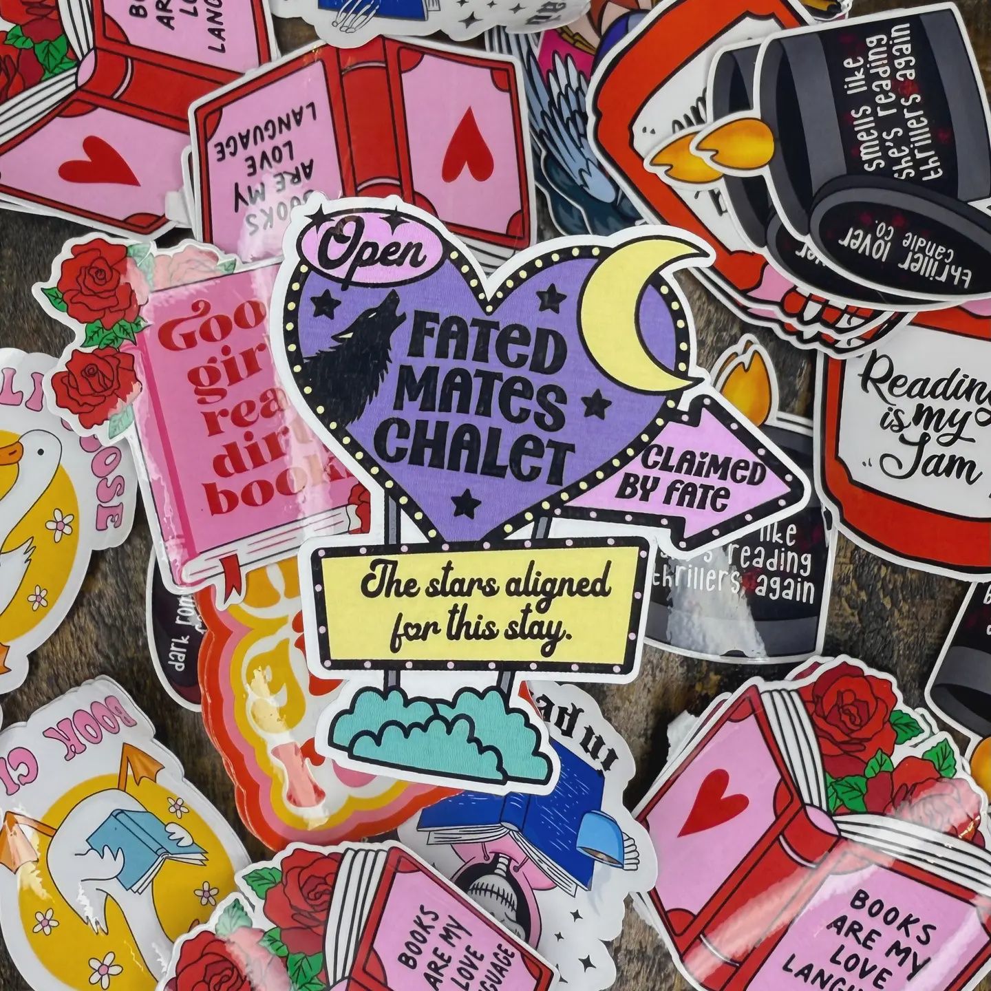 Fated Mates Chalet Sticker