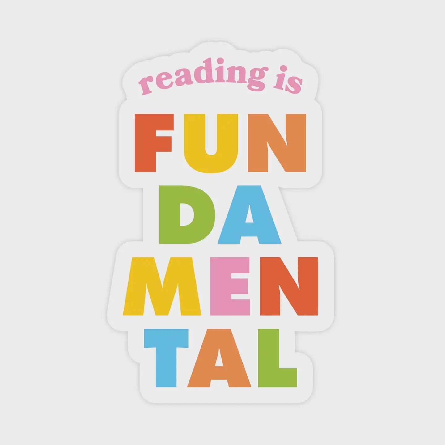 Reading Is Fundamental Sticker