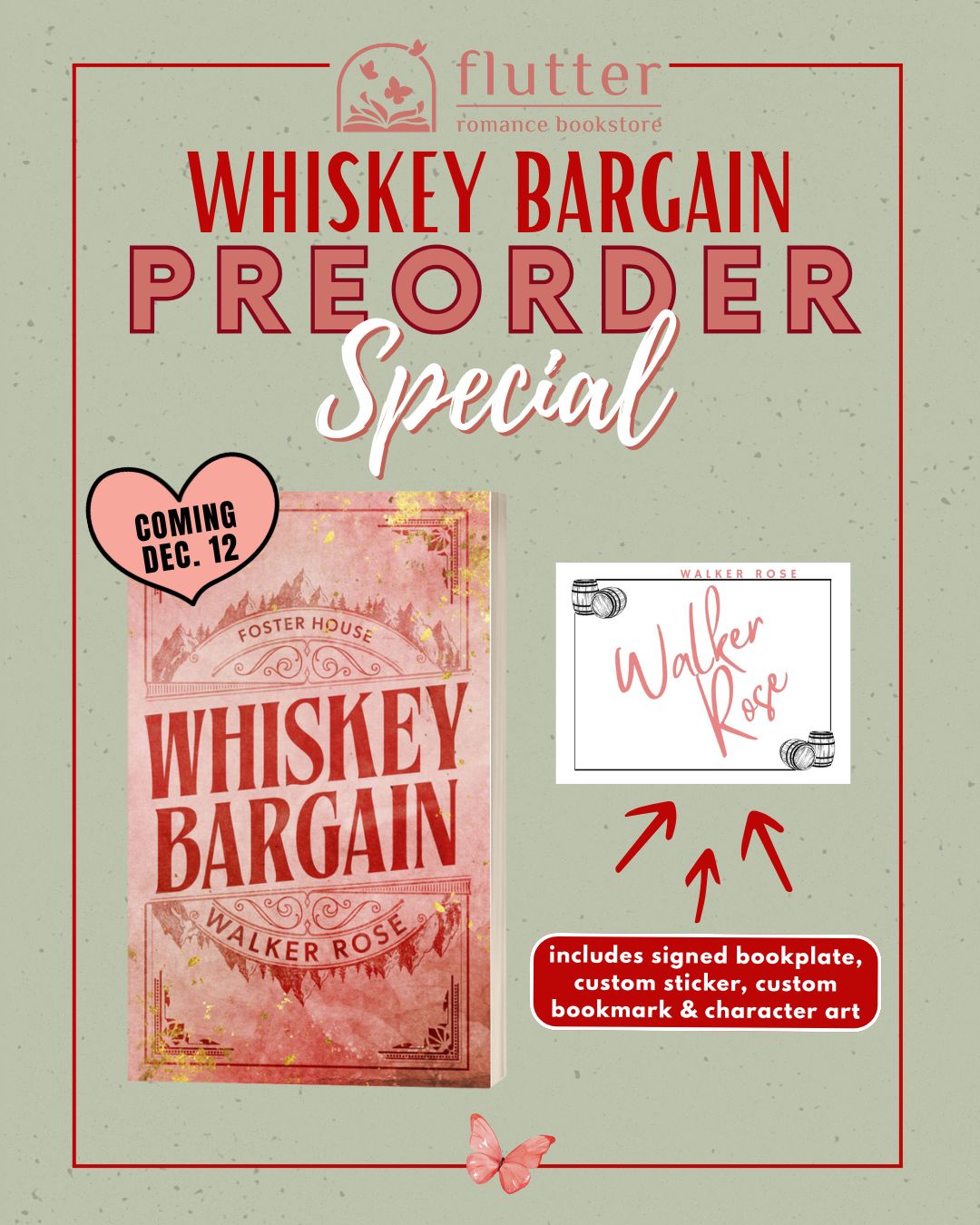 Whiskey Bargain (Foster House Book 1) (PREORDER - 12/02/25)