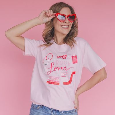 Book Lover Taylor&#39;s Version Tee - Blossom