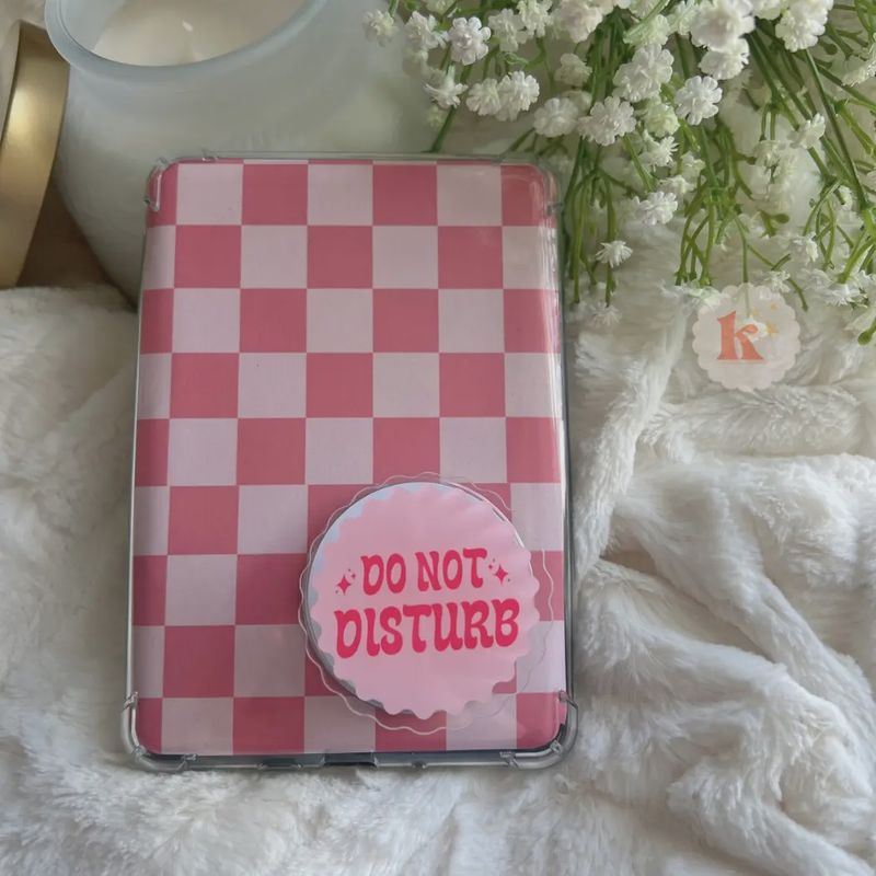 Reading Do Not disturb | kindle grips  | kindle accessories