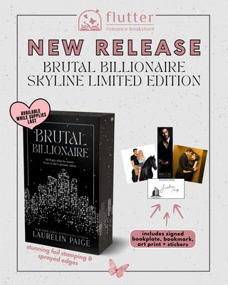 Brutal Billionaire Limited Skyline Edition  - Romance Bookstore Exclusive