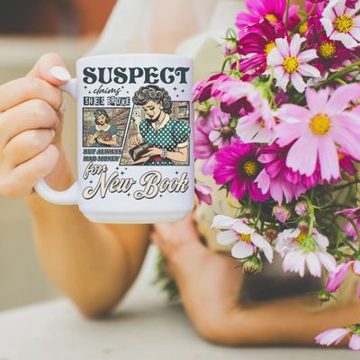 Always Has Money For a New Book Bookish Mug