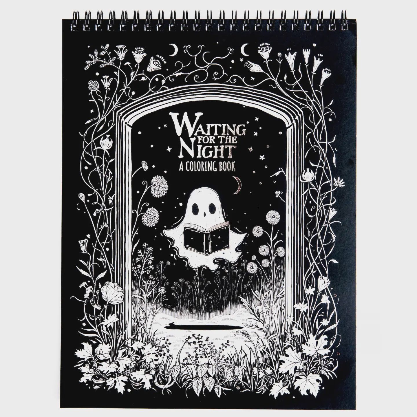 Waiting For the Night Coloring Book