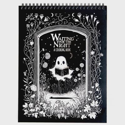 Waiting For the Night Coloring Book