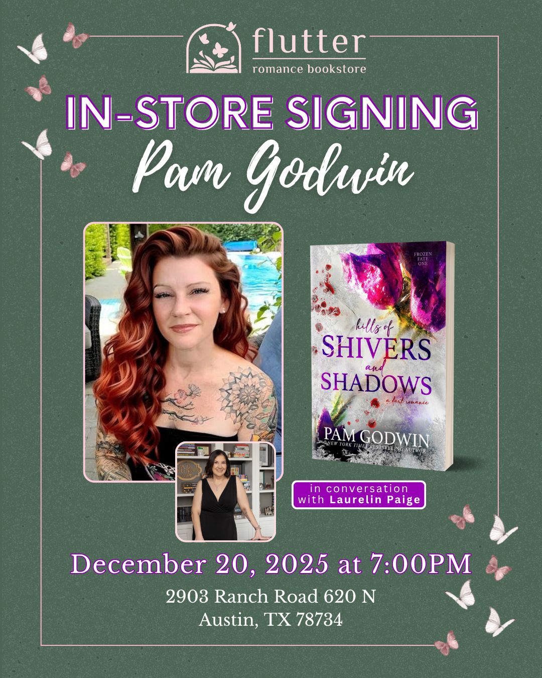Where Shivers Begin: An Intimate Evening with Pam Godwin (12/20/25)