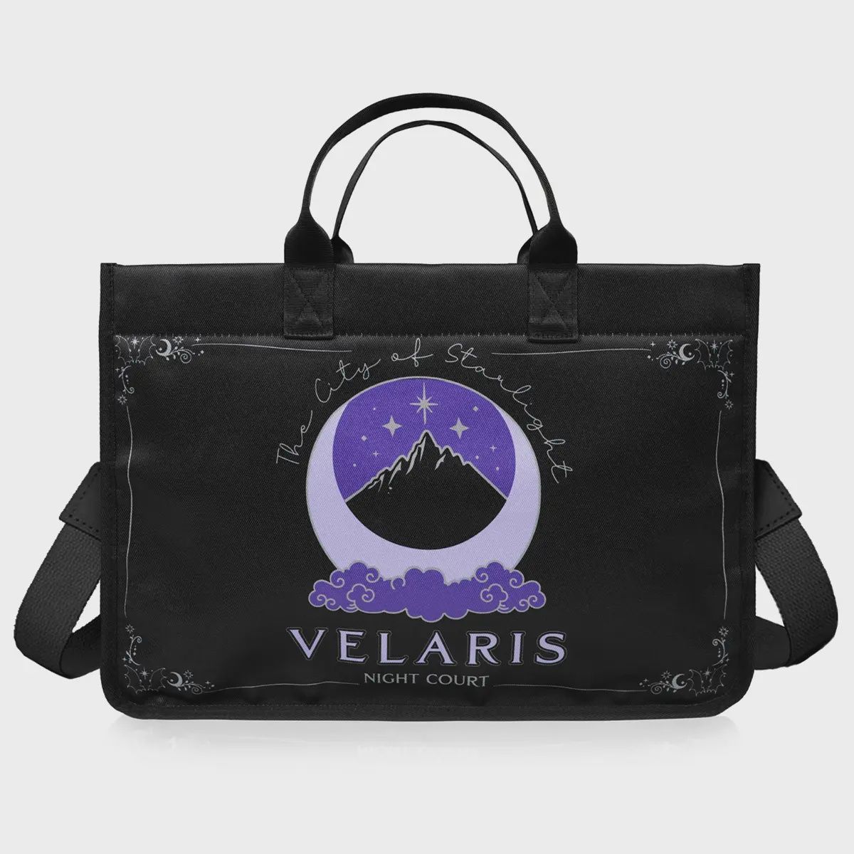 A Court of Thorns and Roses Night Court Tote Bag