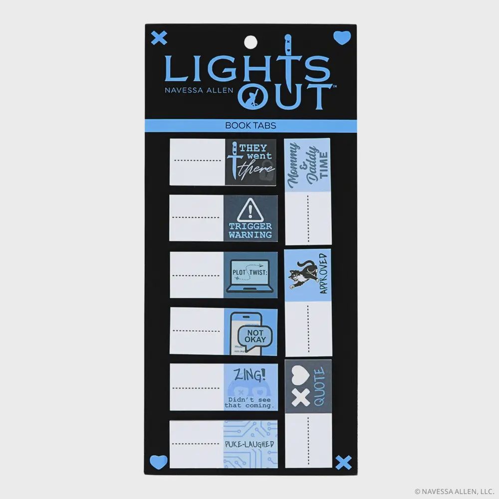 Lights Out Book Annotation Tabs (30-Pack)