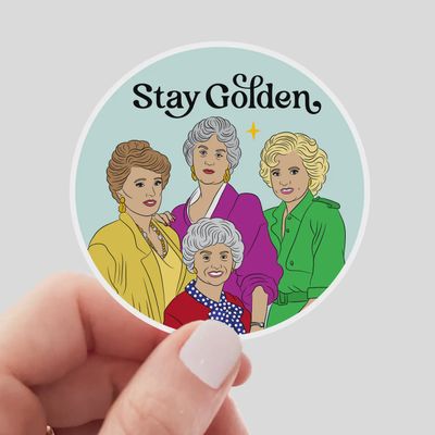 Golden Girls Sticker - Sophia, Dorothy, Blanche, Sophia