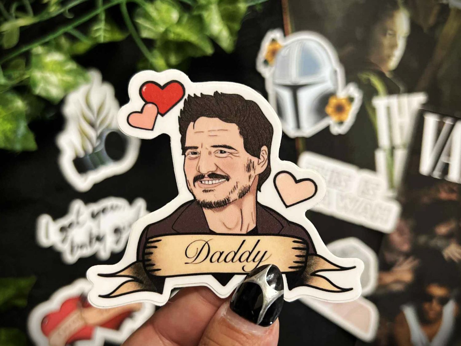 Pedro Pascal Inspired Stickers | Sticker
