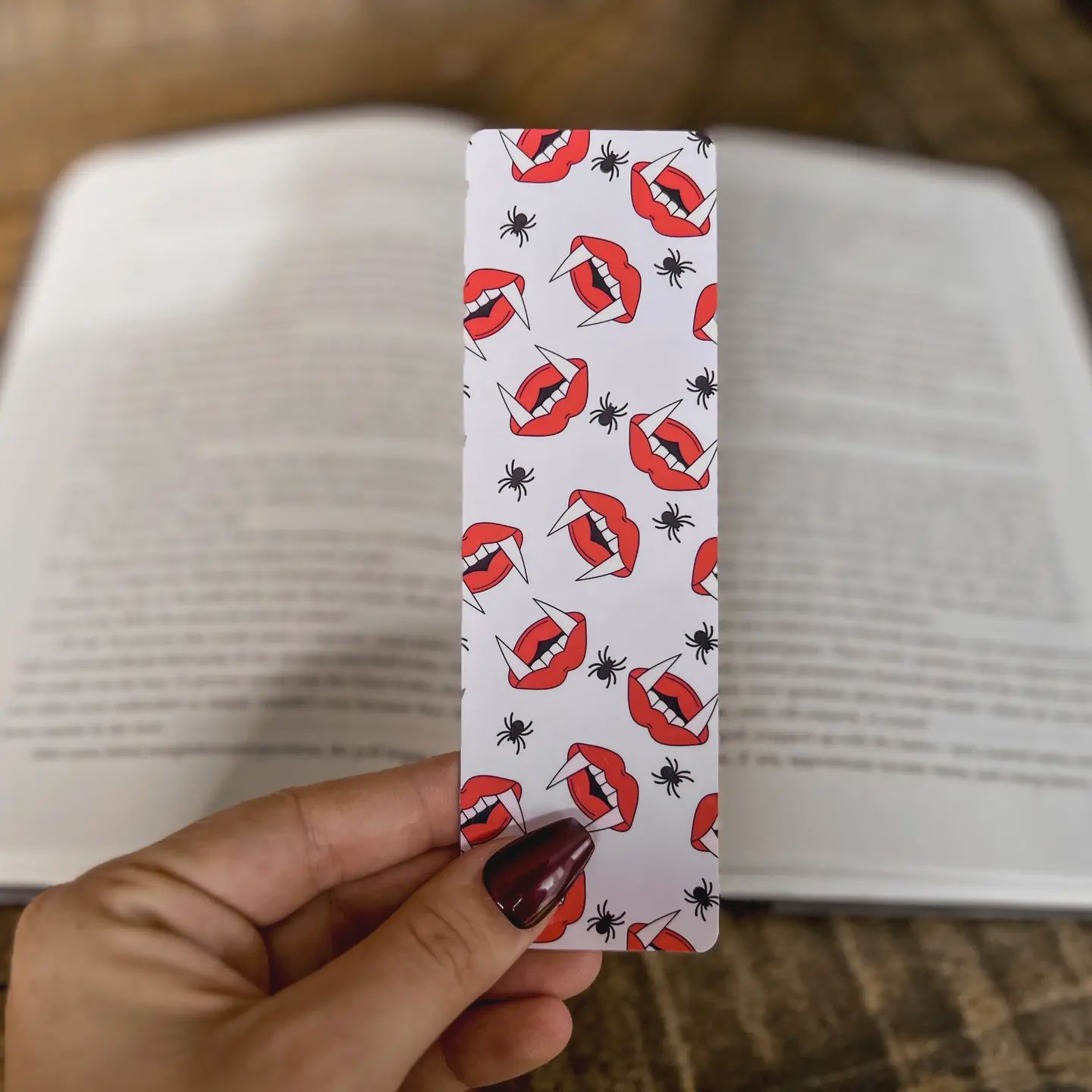 Vampire Fangs Bookmark