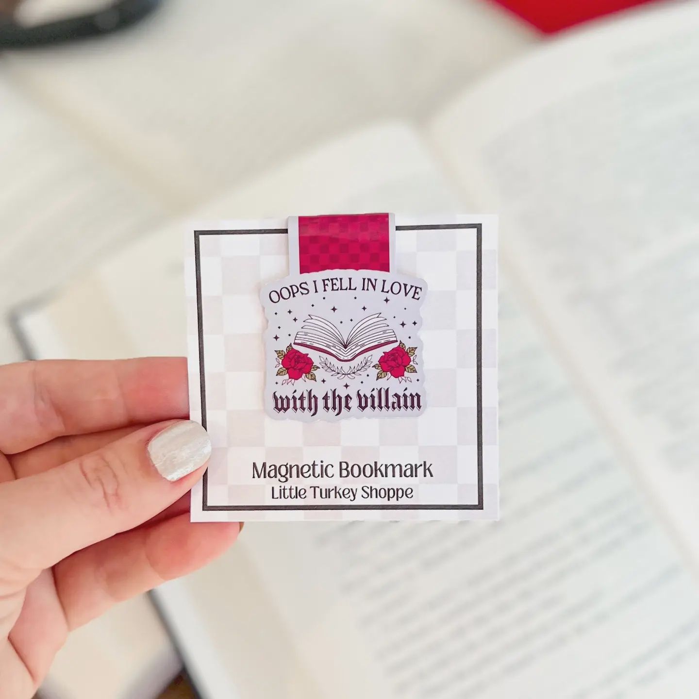 Villain Lover Magnetic Bookmark, Romance, Smut, Romantasy
