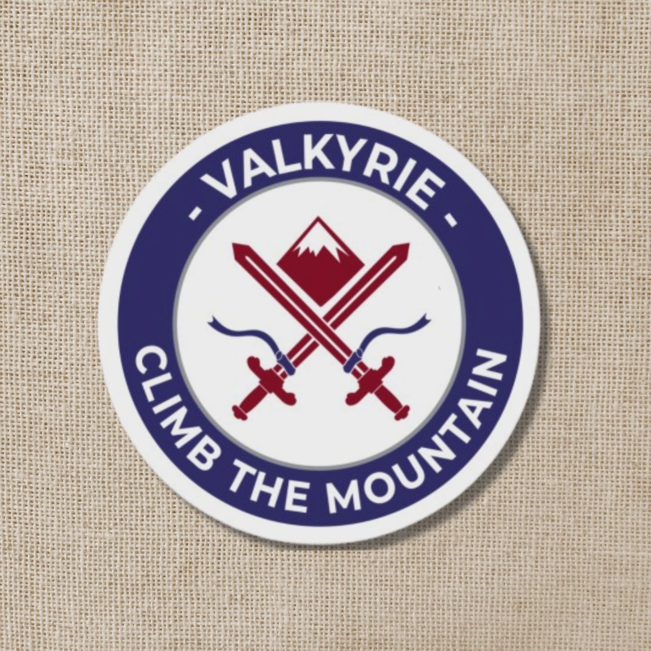 Valkyrie Climb the Mountain Sticker | ACOTAR Series
