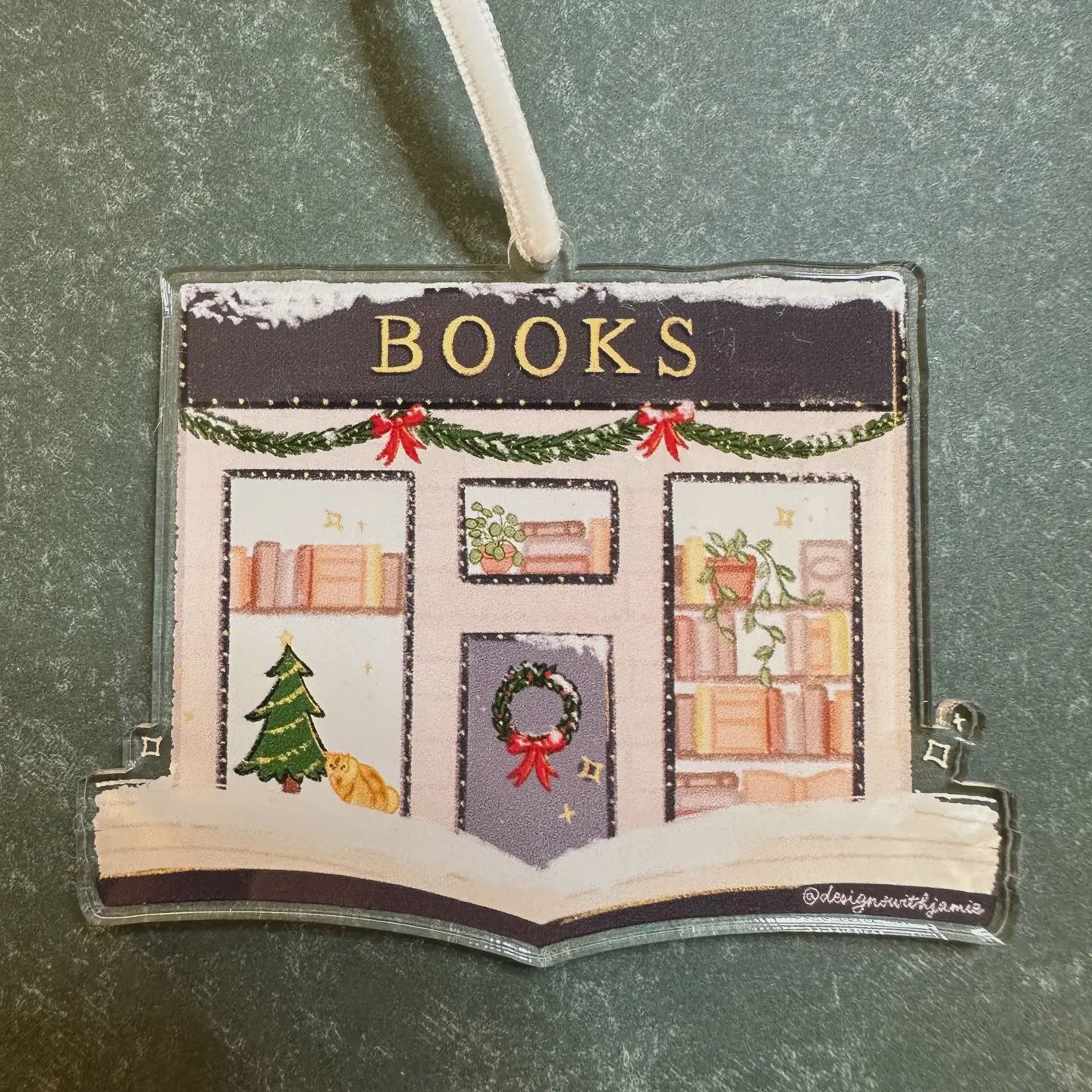 Bookstore Ornament