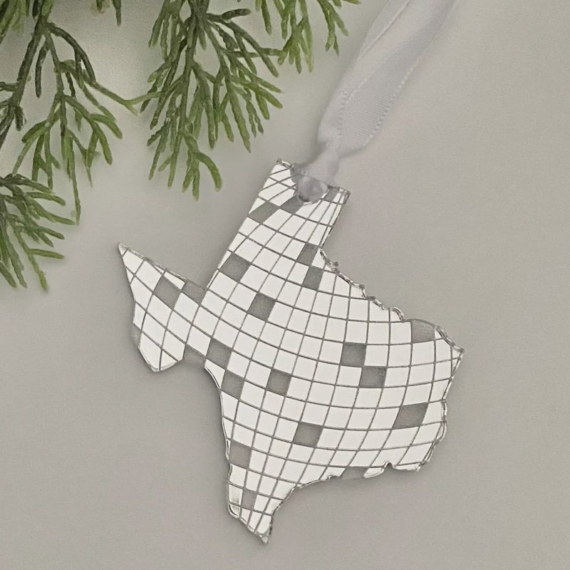 Disco Ornament For Texas