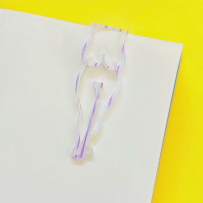 Nipclip Purple Stripe