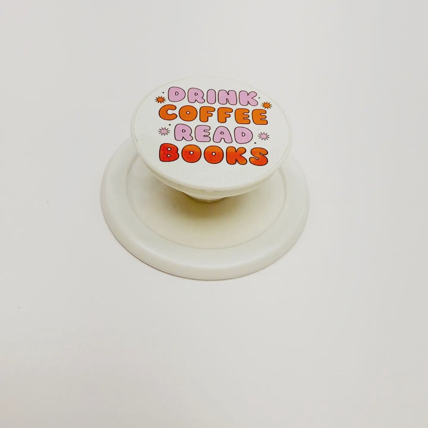 Magsafe Phone Grip, Drink Coffee Read Books