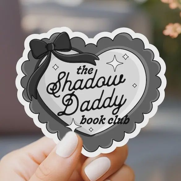 The Shadow Daddy Book Club Sticker