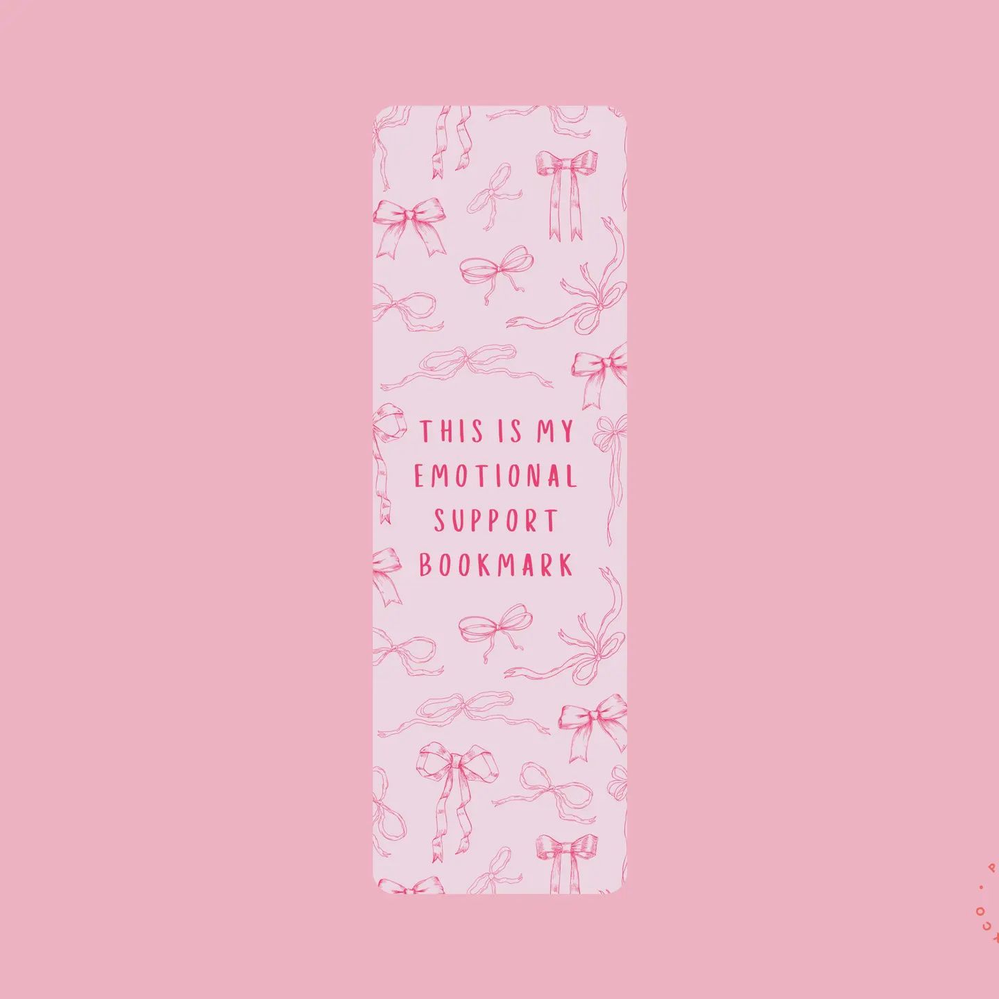 This Is My Emotional Support Bookmark - Bookmarks