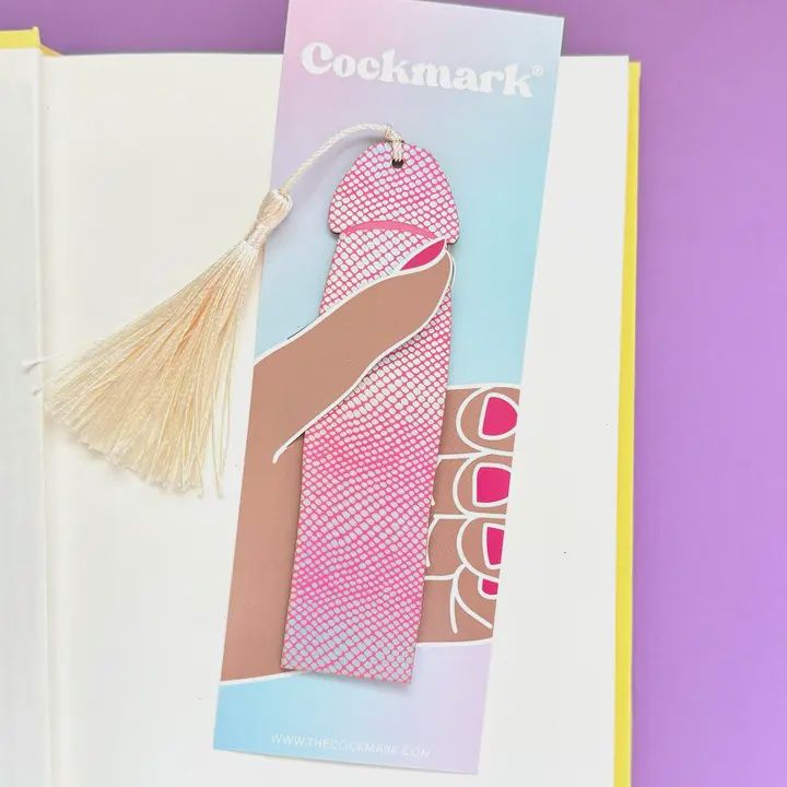 Snake Skin Cockmark Bookmark