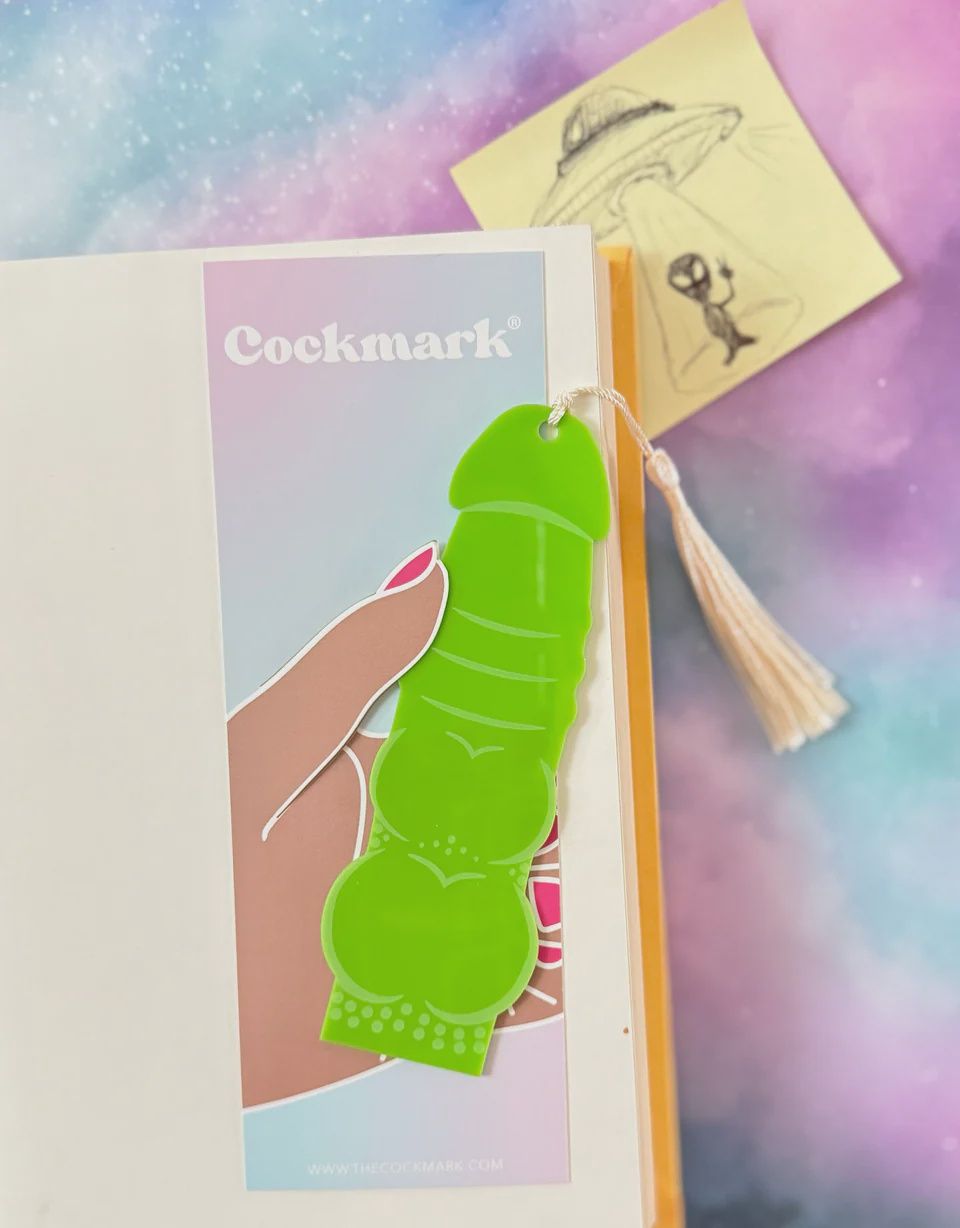 Knotty Boi Cockmark, Color: Alien Green