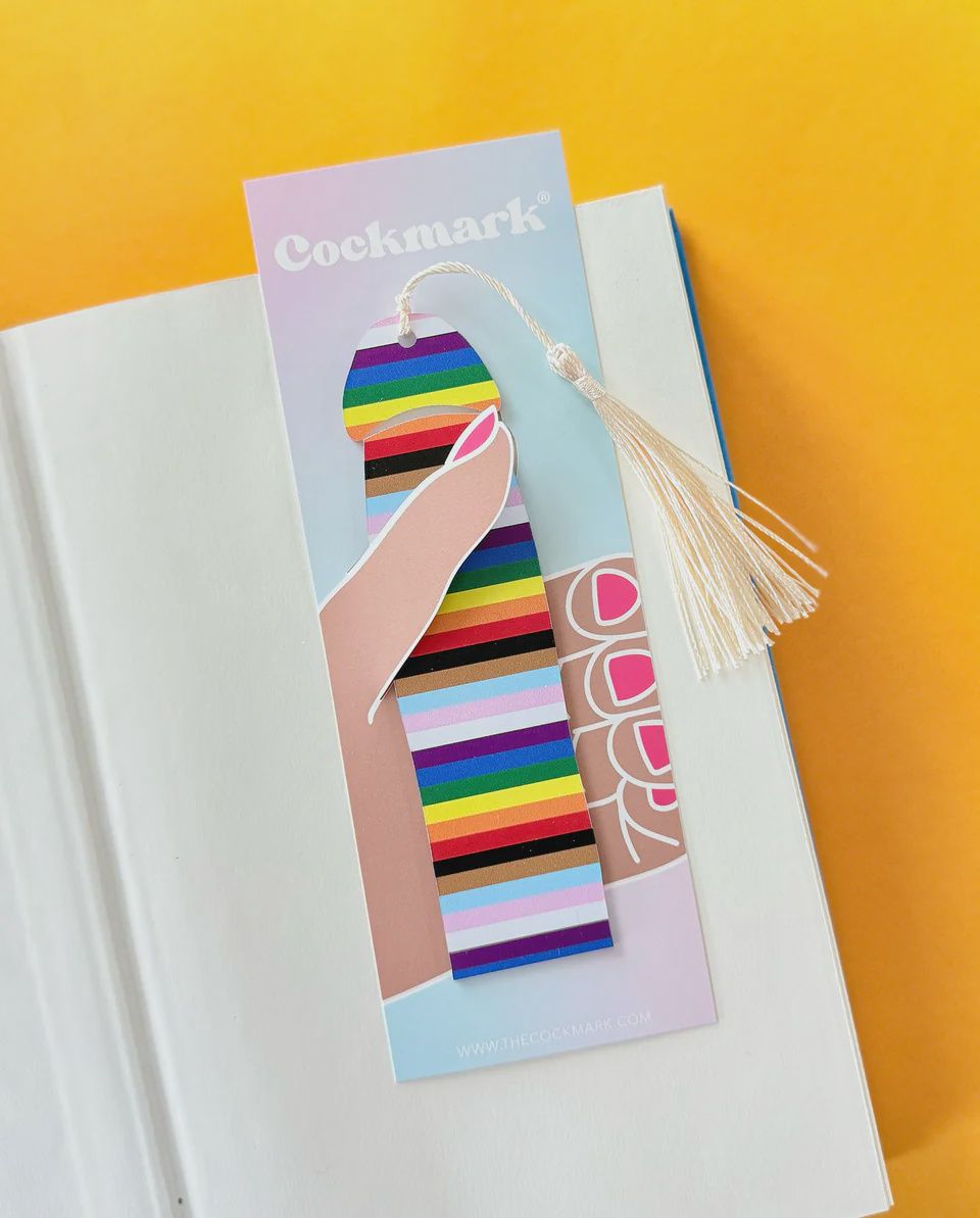 Pride Cockmark Bookmark