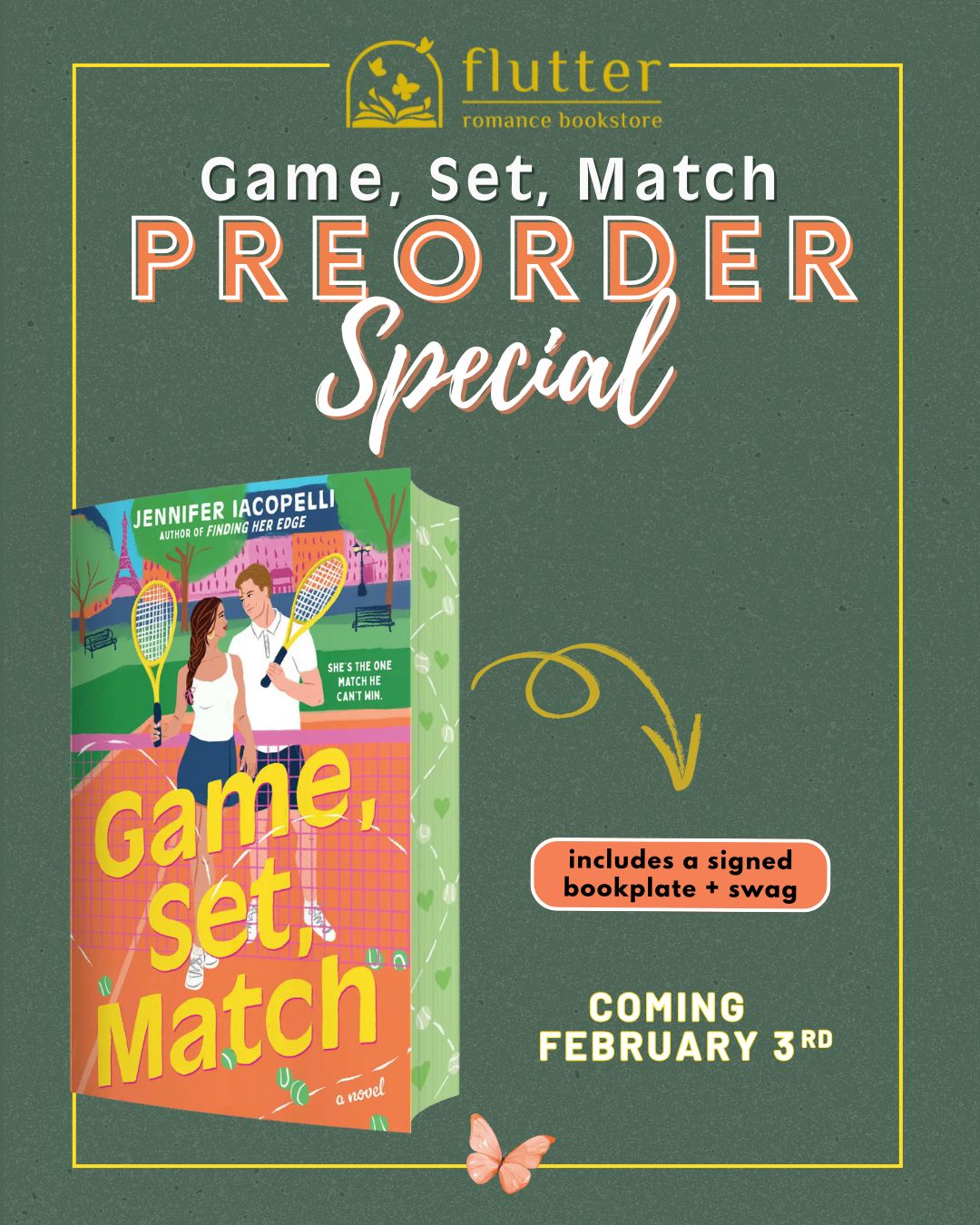 Game, Set, Match (PREORDER - 2/3/26)