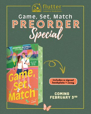 Game, Set, Match (PREORDER - 2/3/26)