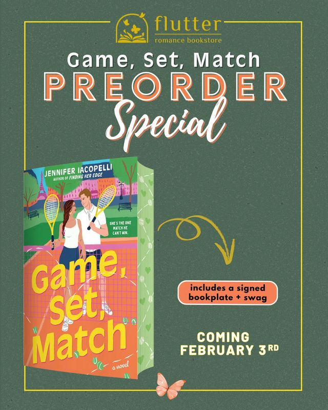 Game, Set, Match (PREORDER - 2/3/26)