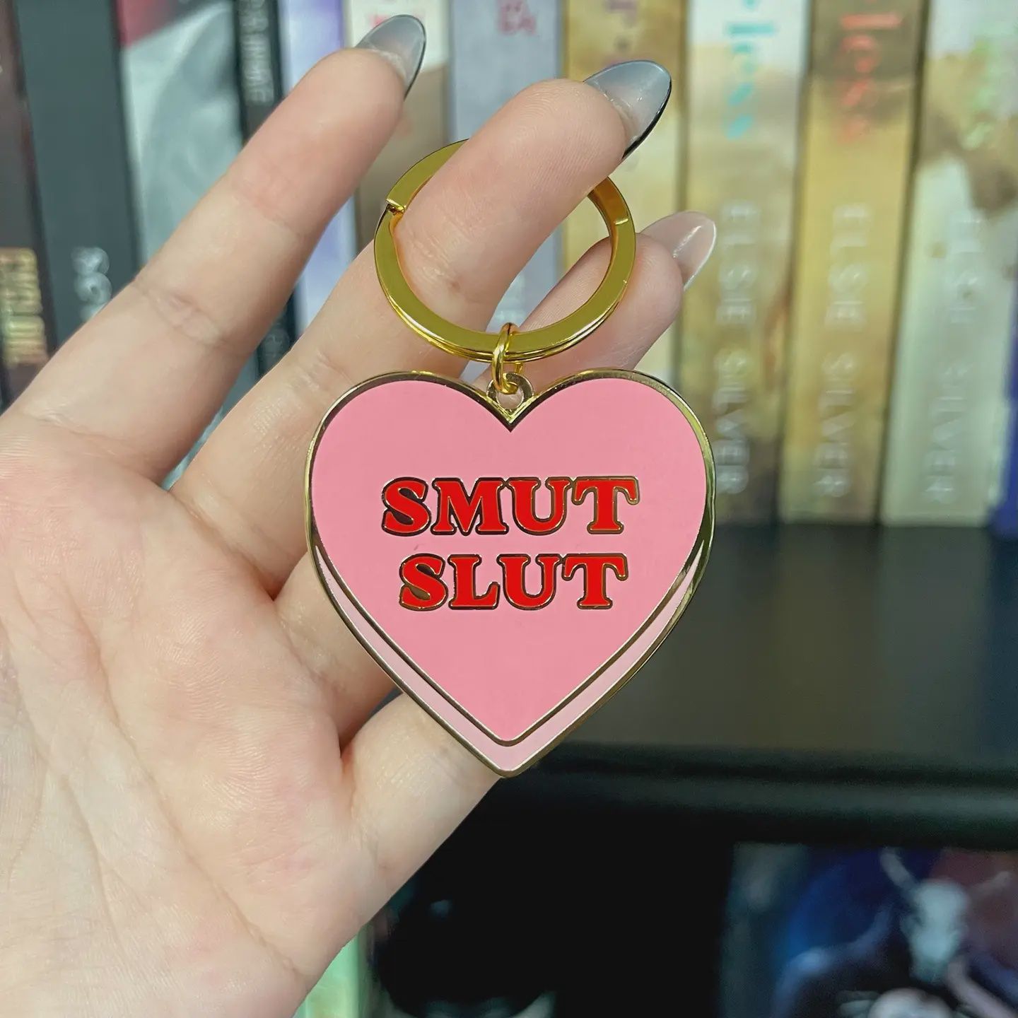 Smut Slut Bookish Keychain