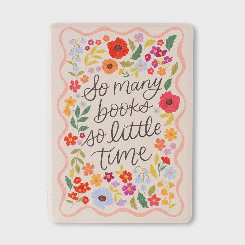 So Many Books Clear Back Kindle Case